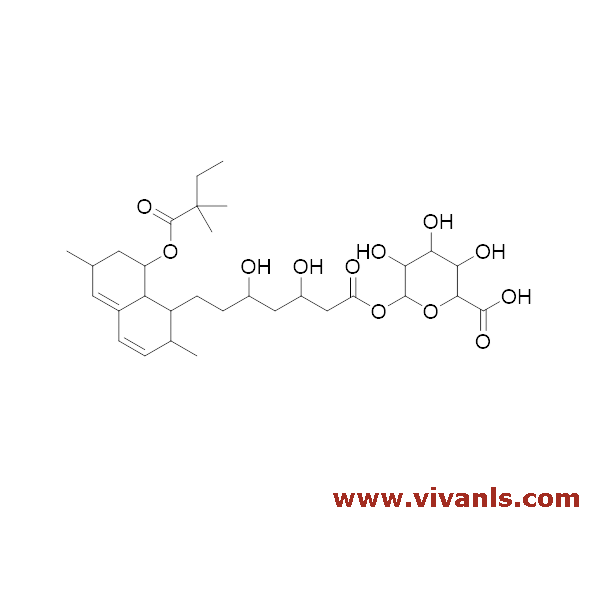 Glucuronides-Simvastatin Acyl-beta-D Glucuronide-1654754396.png